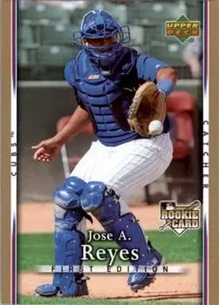 2007 Upper Deck First Edition #6 - Jose A. Reyes - Chicago Cubs