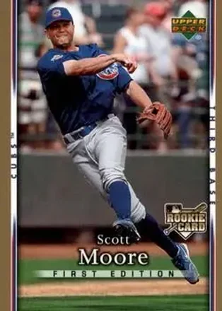 2007 Upper Deck First Edition #7 - Scott Moore - Chicago Cubs
