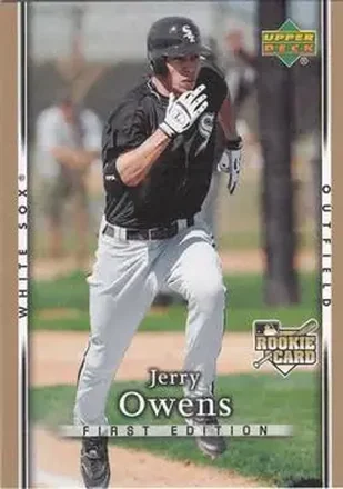 2007 Upper Deck First Edition #10 - Jerry Owens - Chicago White Sox