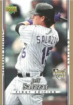 2007 Upper Deck First Edition #15 - Jeff Salazar - Colorado Rockies