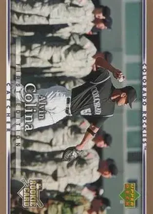 2007 Upper Deck First Edition #16 - Alvin Colina - Colorado Rockies