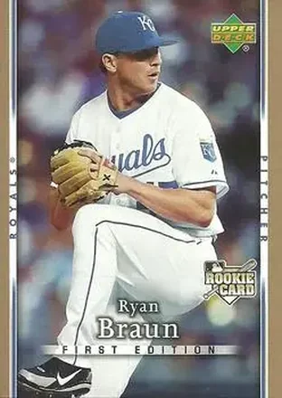 2007 Upper Deck First Edition #22 - Ryan Braun - Kansas City Royals