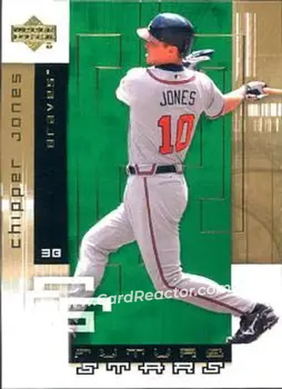 2007 Upper Deck Future Stars #4 - Chipper Jones - Atlanta Braves - Front