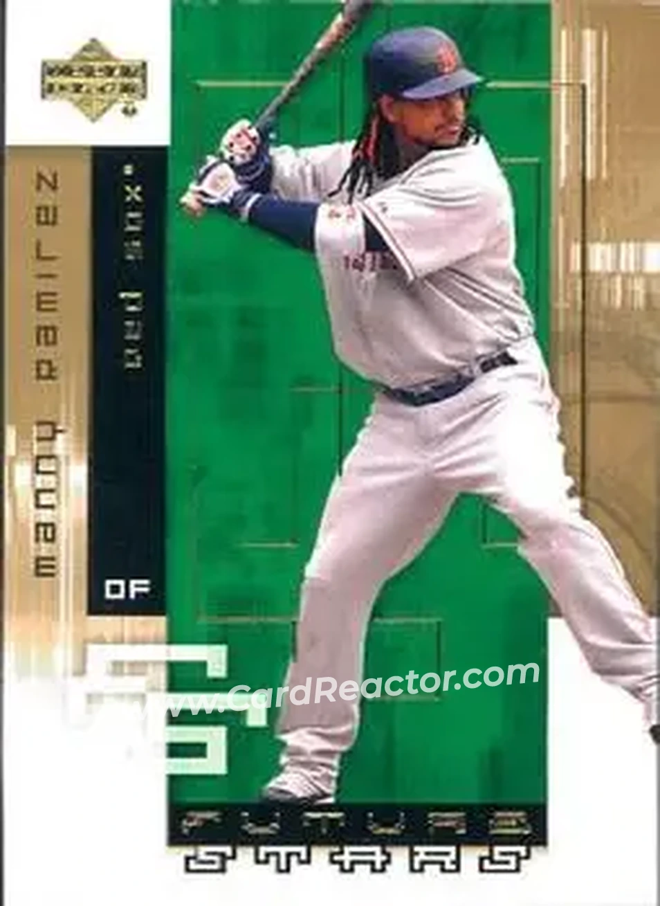 2007 Upper Deck Future Stars #12 - Manny Ramirez - Boston Red Sox - Front 2007 Upper Deck Future Stars #12 - Manny Ramirez - Boston Red Sox - Front