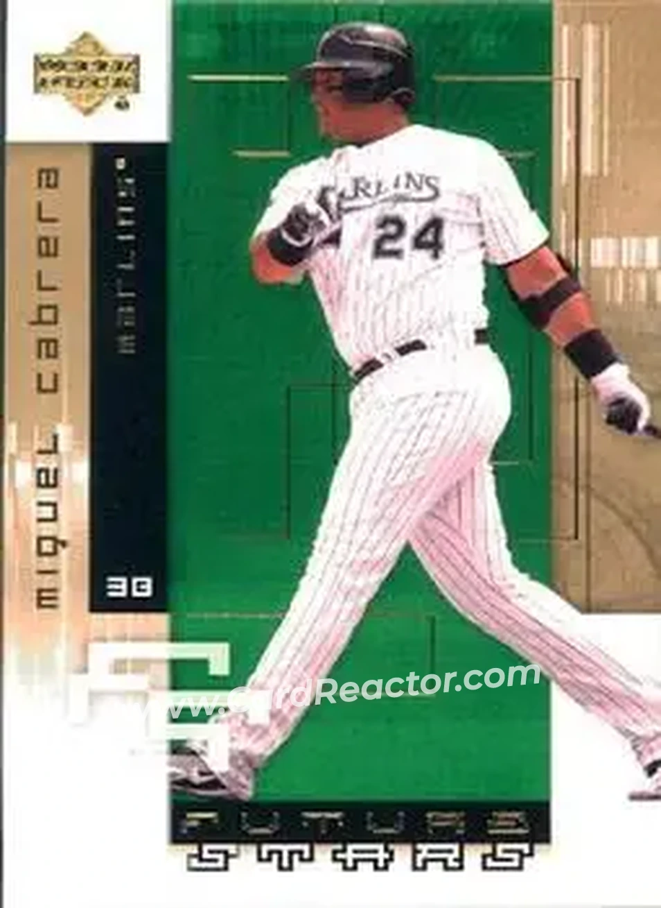 2007 Upper Deck Future Stars #36 - Miguel Cabrera - Florida Marlins - Front