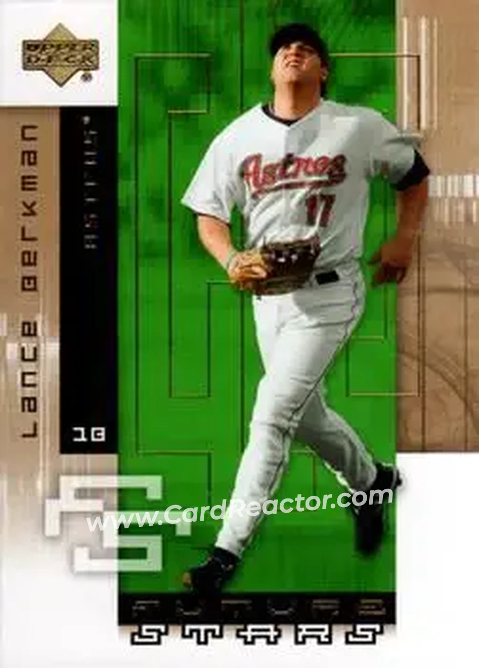 2007 Upper Deck Future Stars #39 - Lance Berkman - Houston Astros - Front 2007 Upper Deck Future Stars #39 - Lance Berkman - Houston Astros - Front