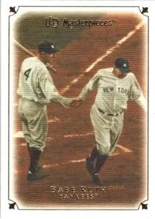 2007 Upper Deck Masterpieces #1 Babe Ruth