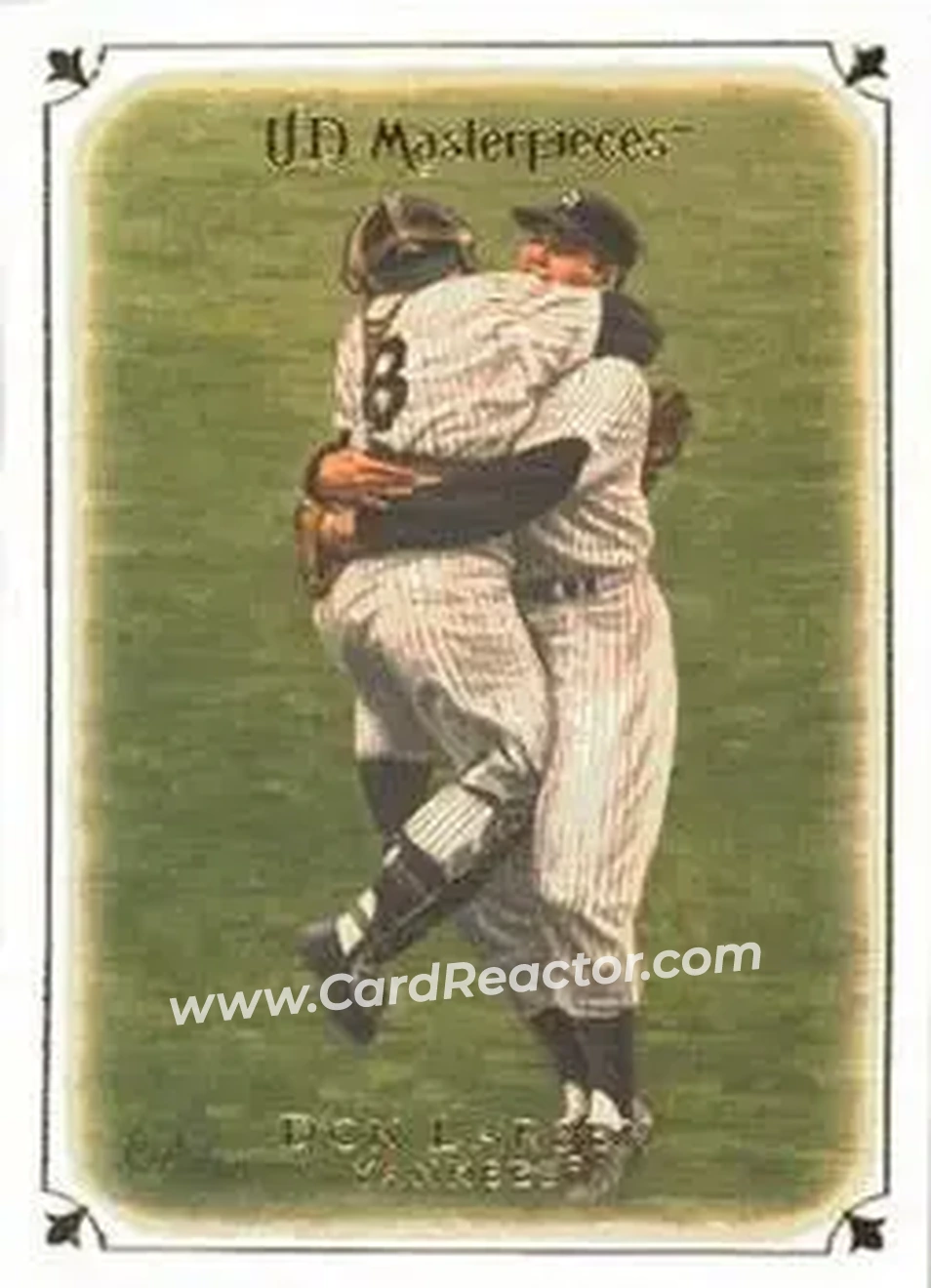 2007 Upper Deck Masterpieces #7 - Don Larsen - New York Yankees - Front