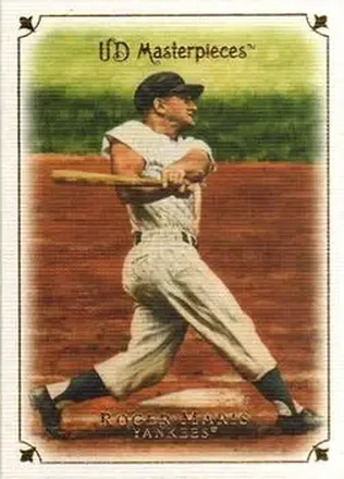 2007 Upper Deck Masterpieces #9 - Roger Maris - New York Yankees
