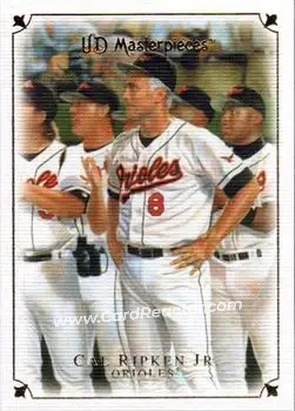 2007 Upper Deck Masterpieces #10 - Cal Ripken - Baltimore Orioles - Front