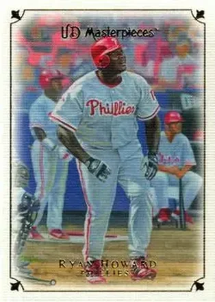 2007 Upper Deck Masterpieces #12 - Ryan Howard - Philadelphia Phillies