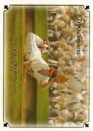 2007 Upper Deck Masterpieces #13 Brooks Robinson