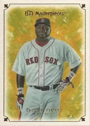2007 Upper Deck Masterpieces #14 - David Ortiz - Boston Red Sox