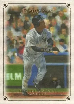 2007 Upper Deck Masterpieces #15 - Hideki Matsui - New York Yankees