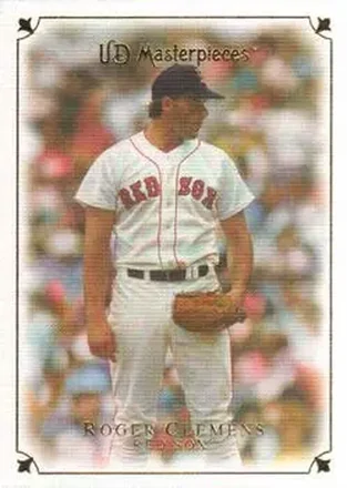2007 Upper Deck Masterpieces #16 - Roger Clemens - Boston Red Sox