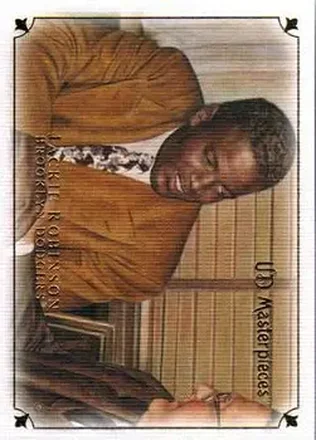 2007 Upper Deck Masterpieces #24 Jackie Robinson