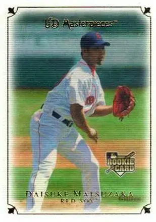 2007 Upper Deck Masterpieces #27 - Daisuke Matsuzaka - Boston Red Sox