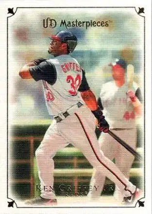 2007 Upper Deck Masterpieces #29 - Ken Griffey Jr. - Cincinnati Reds