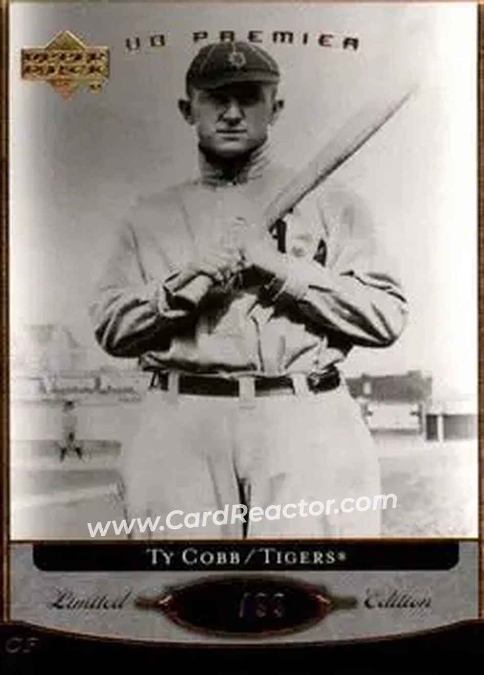 2007 Upper Deck Premier #2 - Ty Cobb - Detroit Tigers - Front