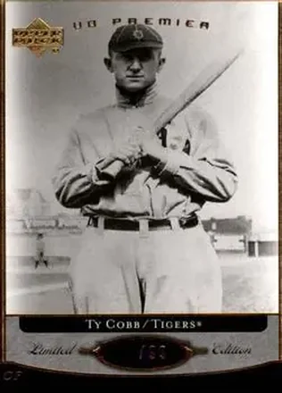 2007 Upper Deck Premier #2 - Ty Cobb - Detroit Tigers