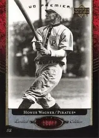 2007 Upper Deck Premier #20 - Honus Wagner - Pittsburgh Pirates