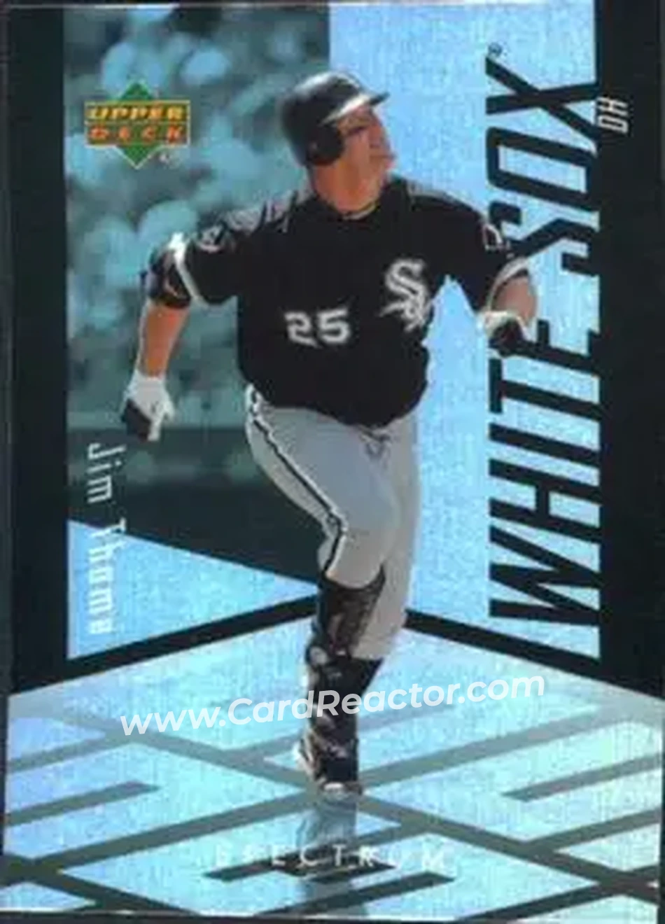 2007 Upper Deck Spectrum #8 - Jim Thome - Chicago White Sox - Front