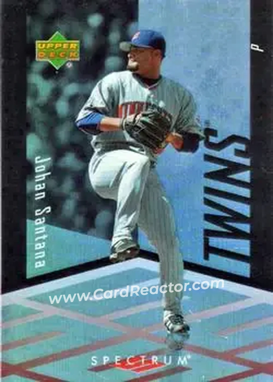 2007 Upper Deck Spectrum #28 - Johan Santana - Minnesota Twins - Front