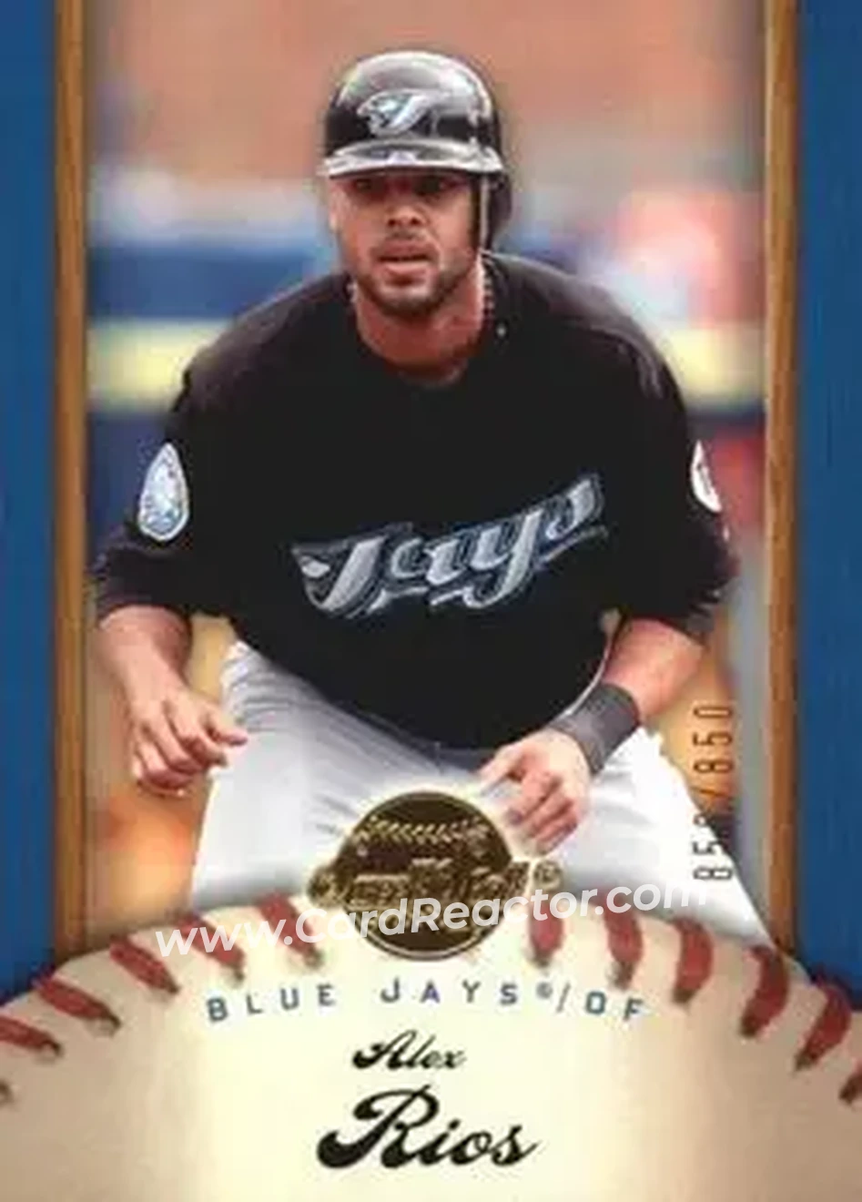 2007 Upper Deck Sweet Spot #4 - Alex Rios - Toronto Blue Jays - Front