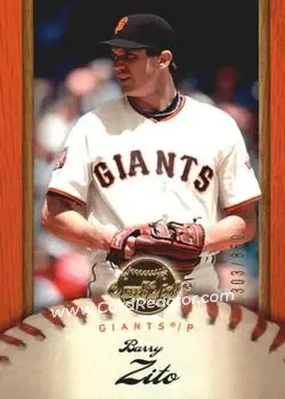 2007 Upper Deck Sweet Spot #10 - Barry Zito - San Francisco Giants - Front