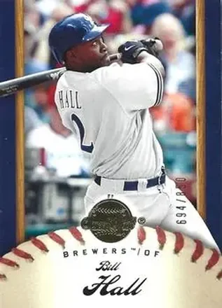 2007 Upper Deck Sweet Spot #13 - Bill Hall - Milwaukee Brewers