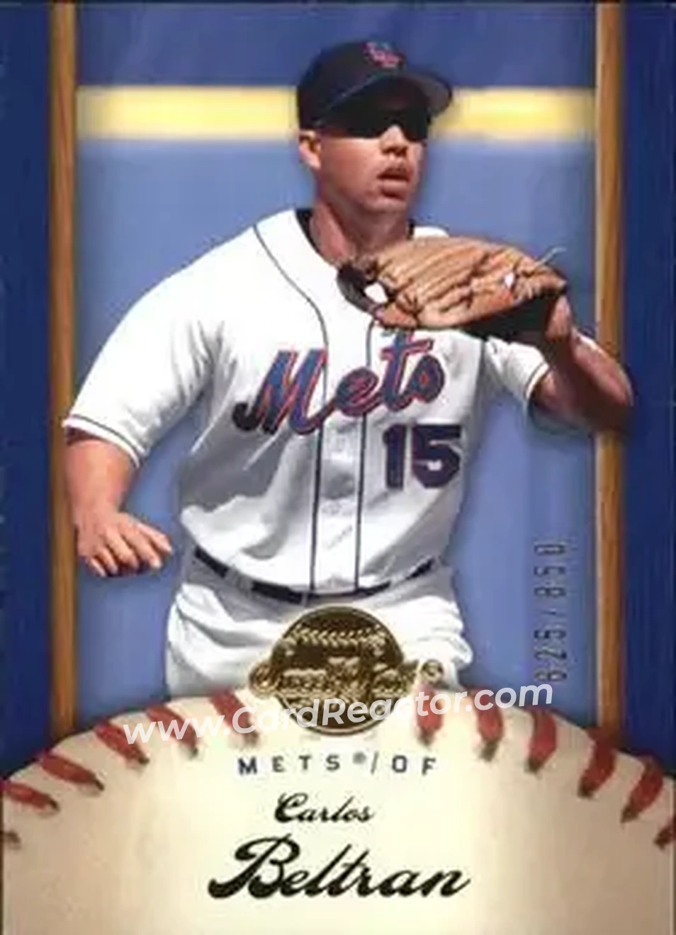 2007 Upper Deck Sweet Spot #18 - Carlos Beltran - New York Mets - Front