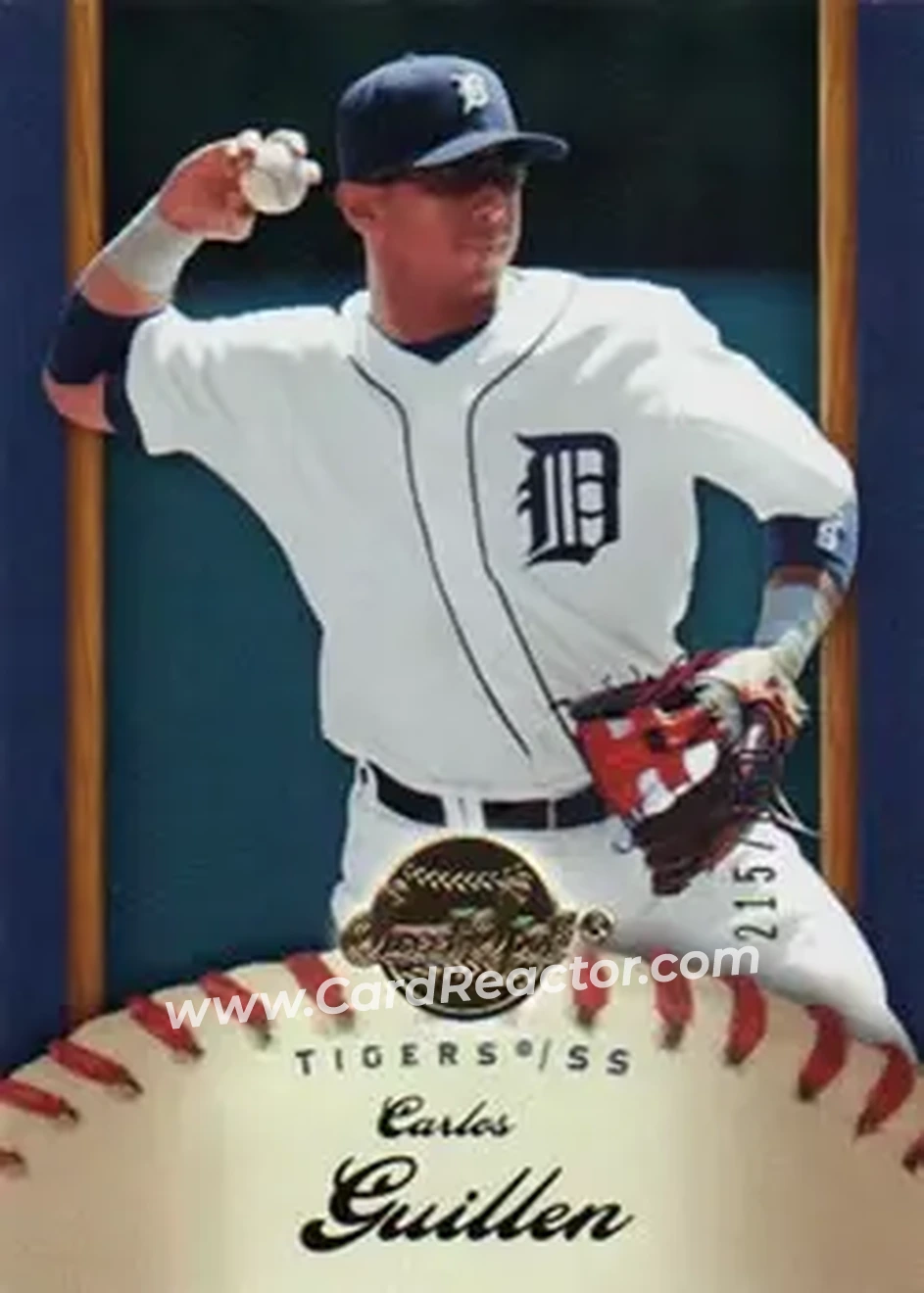 2007 Upper Deck Sweet Spot #19 - Carlos Guillen - Detroit Tigers - Front