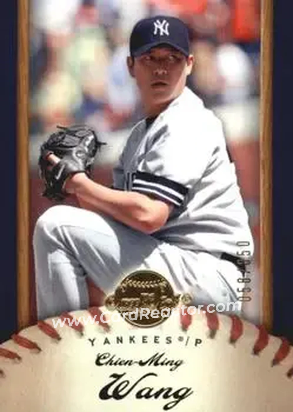 2007 Upper Deck Sweet Spot #22 - Chien-Ming Wang - New York Yankees - Front 2007 Upper Deck Sweet Spot #22 - Chien-Ming Wang - New York Yankees - Front
