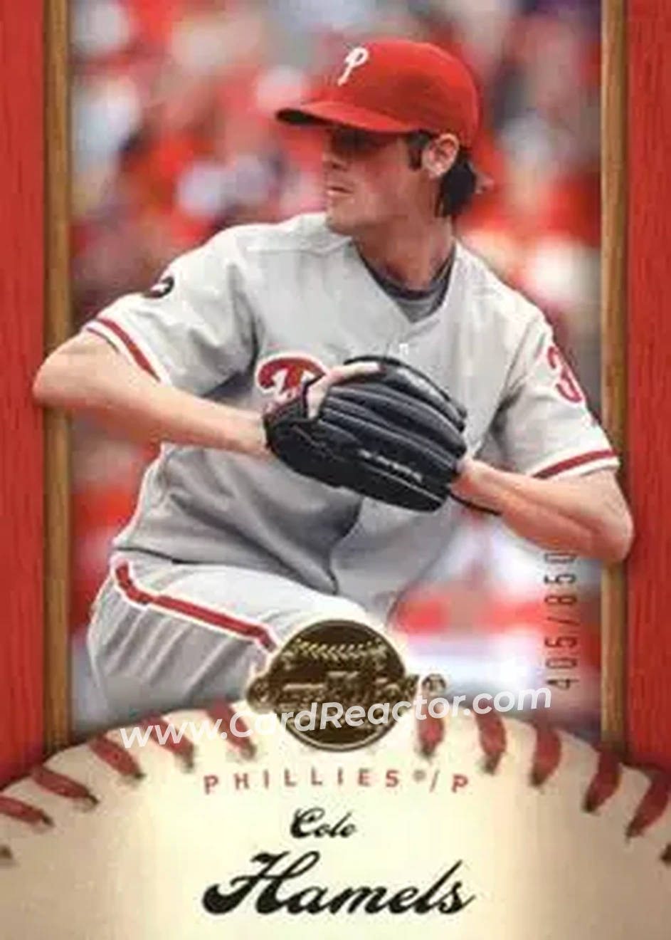 2007 Upper Deck Sweet Spot #25 - Cole Hamels - Philadelphia Phillies - Front