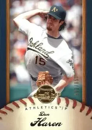 2007 Upper Deck Sweet Spot #28 - Dan Haren - Oakland Athletics