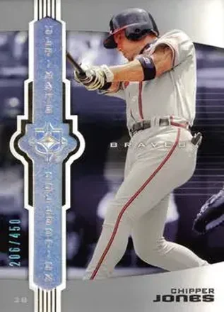 2007 Upper Deck Ultimate Collection #1 - Chipper Jones - Atlanta Braves