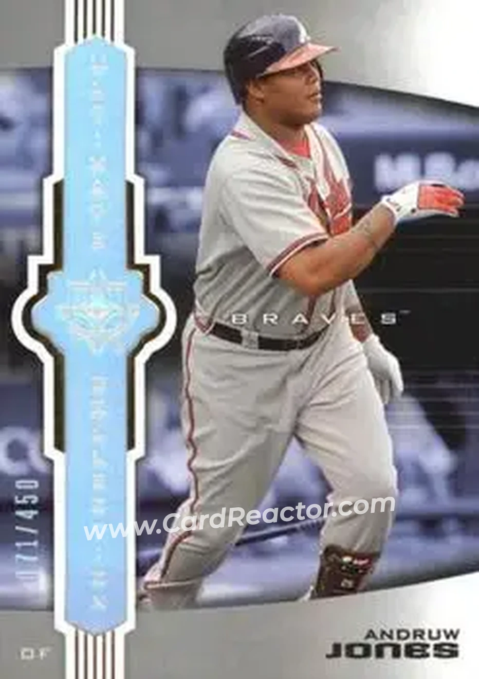 2007 Upper Deck Ultimate Collection #2 - Andruw Jones - Atlanta Braves - Front