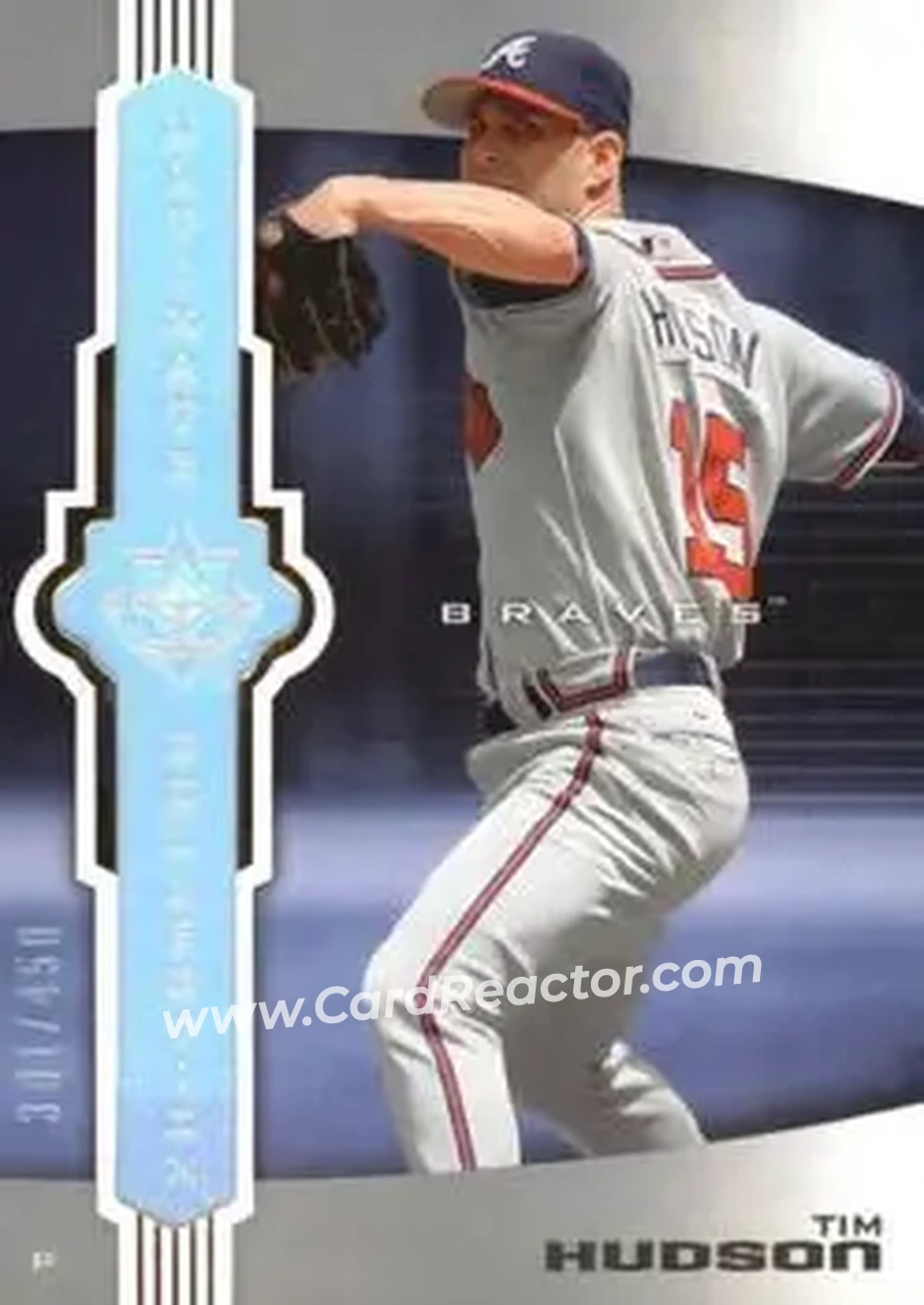 2007 Upper Deck Ultimate Collection #3 - Tim Hudson - Atlanta Braves - Front 2007 Upper Deck Ultimate Collection #3 - Tim Hudson - Atlanta Braves - Front