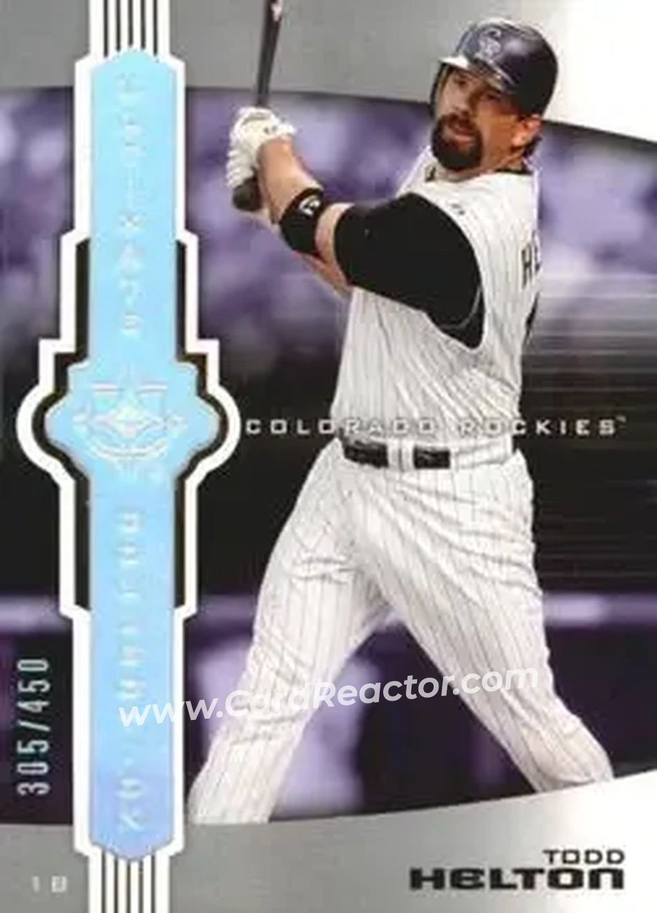 2007 Upper Deck Ultimate Collection #14 - Todd Helton - Colorado Rockies - Front