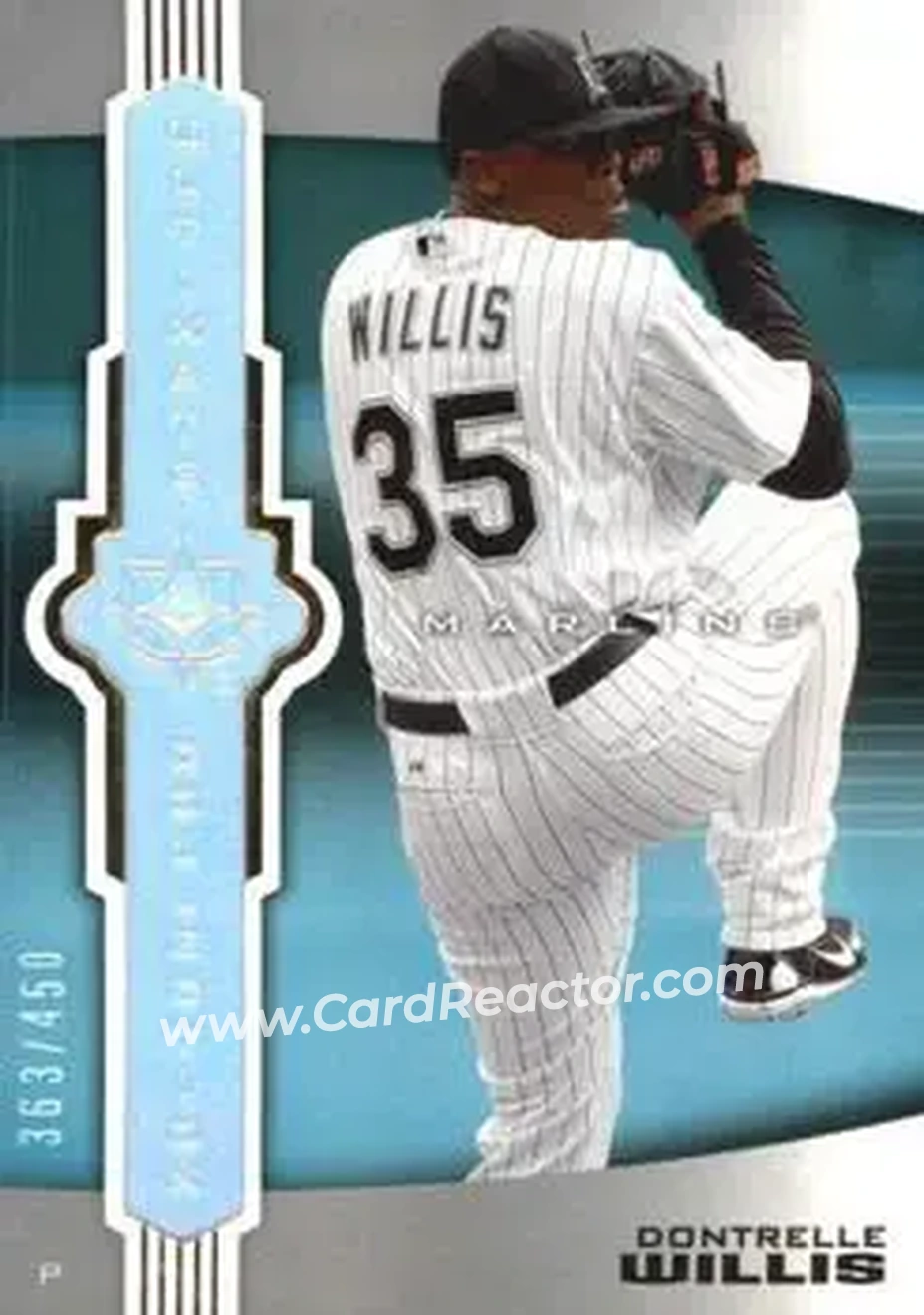 2007 Upper Deck Ultimate Collection #18 - Dontrelle Willis - Florida Marlins - Front