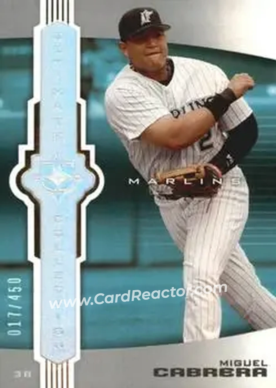2007 Upper Deck Ultimate Collection #19 - Miguel Cabrera - Florida Marlins - Front