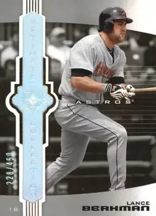 2007 Upper Deck Ultimate Collection #20 - Lance Berkman - Houston Astros