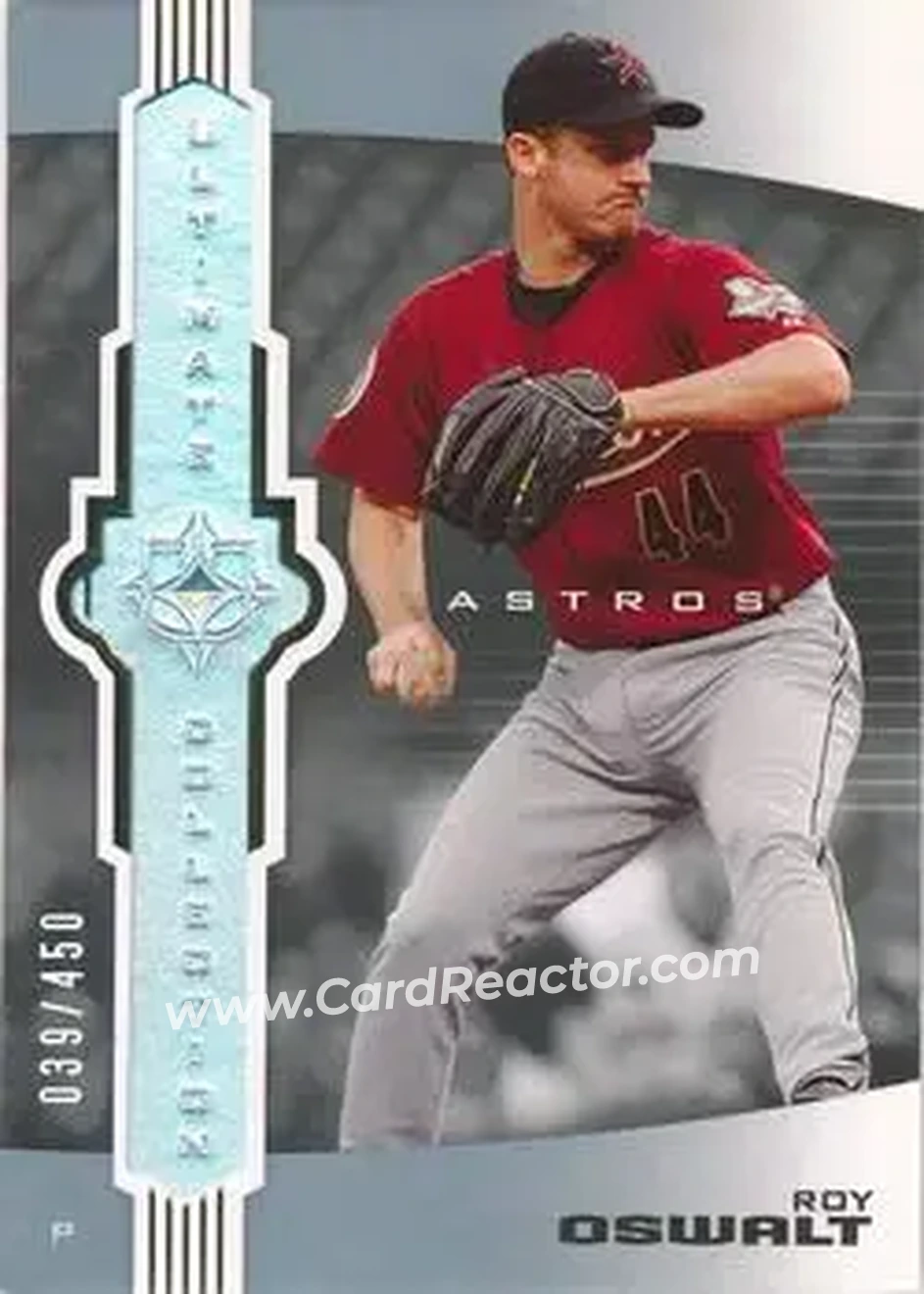 2007 Upper Deck Ultimate Collection #21 - Roy Oswalt - Houston Astros - Front 2007 Upper Deck Ultimate Collection #21 - Roy Oswalt - Houston Astros - Front