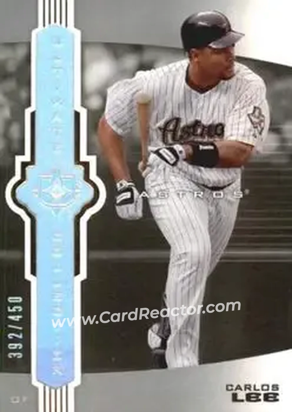 2007 Upper Deck Ultimate Collection #22 - Carlos Lee - Houston Astros - Front