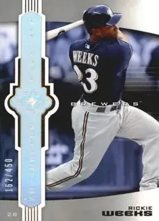 2007 Upper Deck Ultimate Collection #27 - Rickie Weeks - Milwaukee Brewers