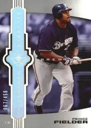 2007 Upper Deck Ultimate Collection #28 - Prince Fielder - Milwaukee Brewers