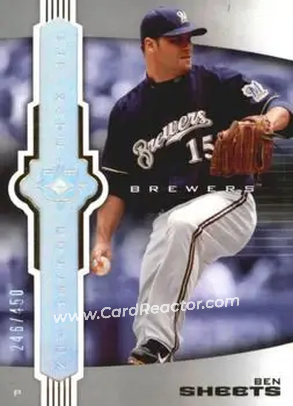 2007 Upper Deck Ultimate Collection #29 - Ben Sheets - Milwaukee Brewers - Front 2007 Upper Deck Ultimate Collection #29 - Ben Sheets - Milwaukee Brewers - Front