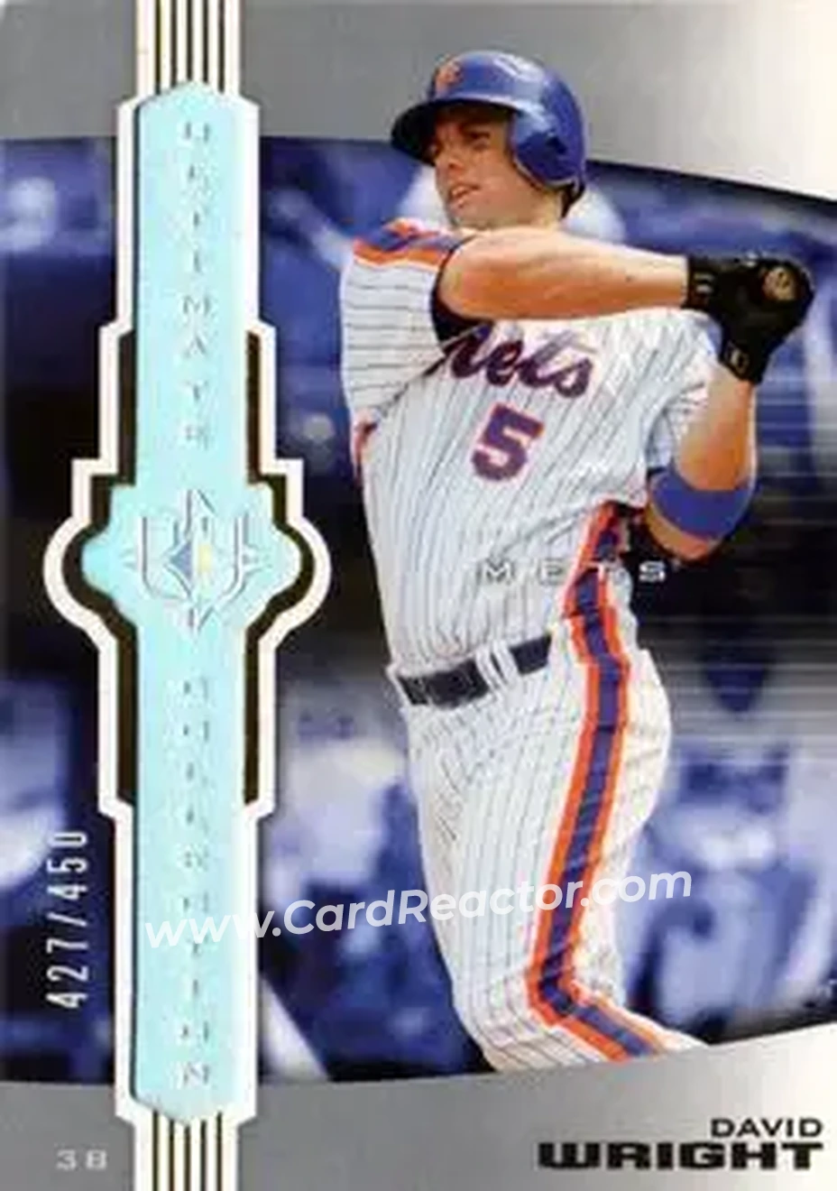 2007 Upper Deck Ultimate Collection #30 - David Wright - New York Mets - Front