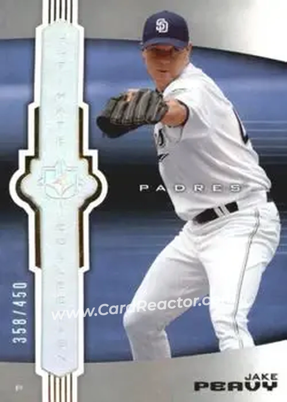 2007 Upper Deck Ultimate Collection #40 - Jake Peavy - San Diego Padres - Front 2007 Upper Deck Ultimate Collection #40 - Jake Peavy - San Diego Padres - Front