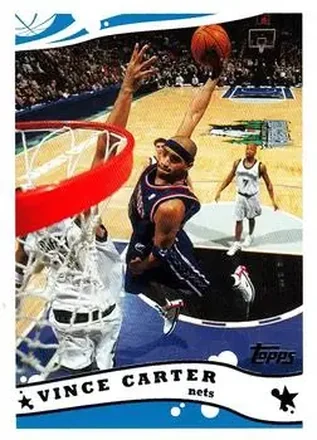 2005-06 Topps #15 - Vince Carter - New Jersey Nets